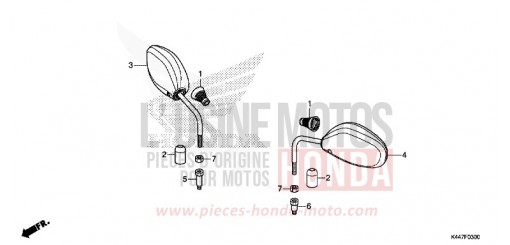 MIROIR NSC110MPDK de 2019